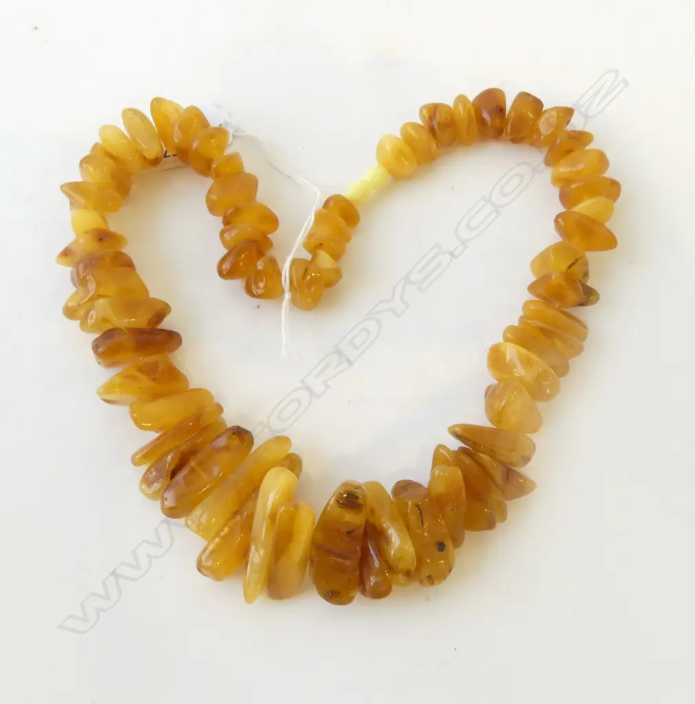 AMBER NECKLACE L.540mm Image 1++