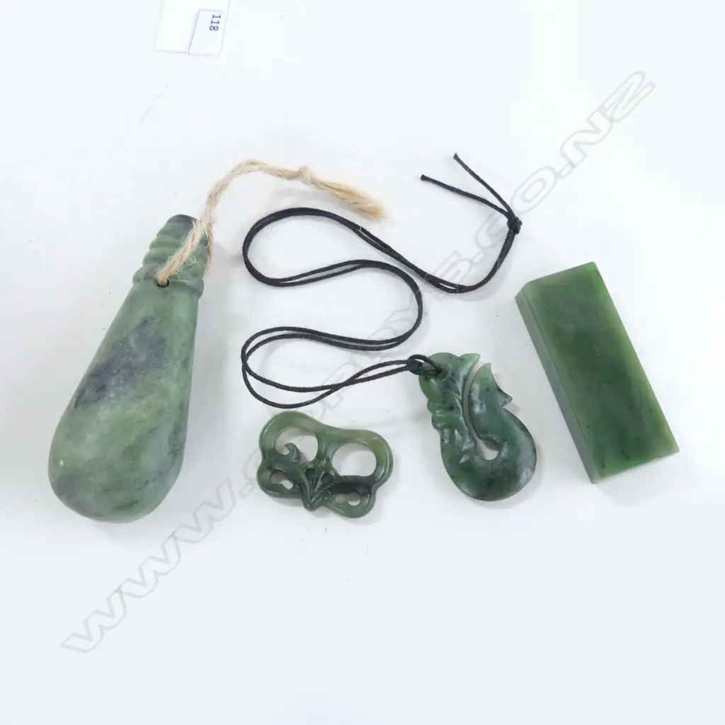 4 PCES GREENSTONE L.100mm Image 1++