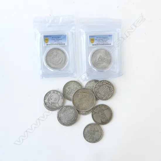 13 CHINESE COINS (LIKELY COPIES)