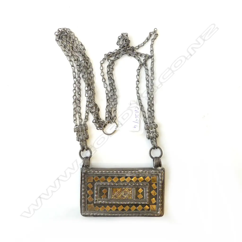 ETHNIC SILVER? NECKLACE Image 1++