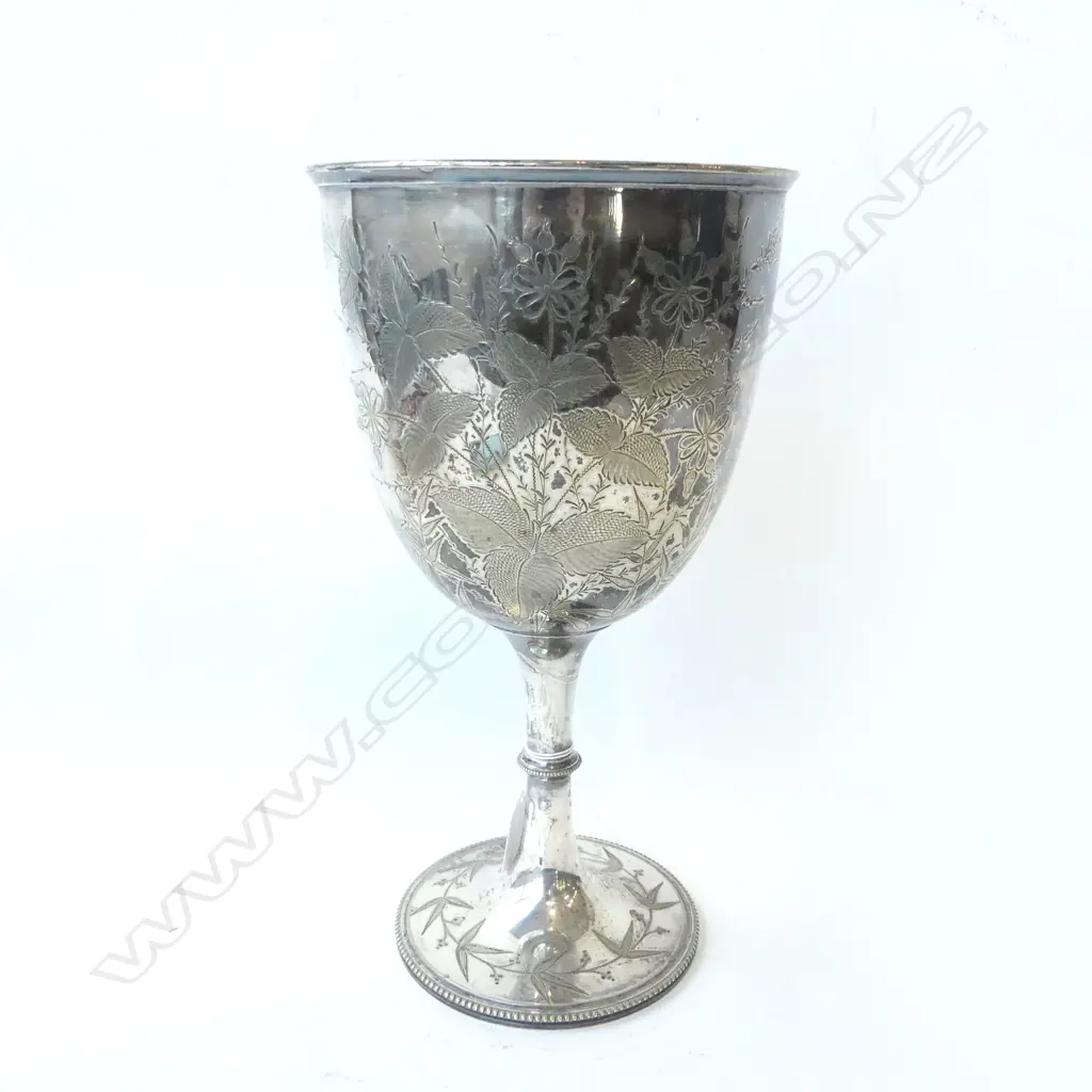 LG EP TROPHY CUP 'ALEXANDRA PALACE 7th JULY 1900 PRESNTED BY A. E. HEARN' H.320mm Image 1++
