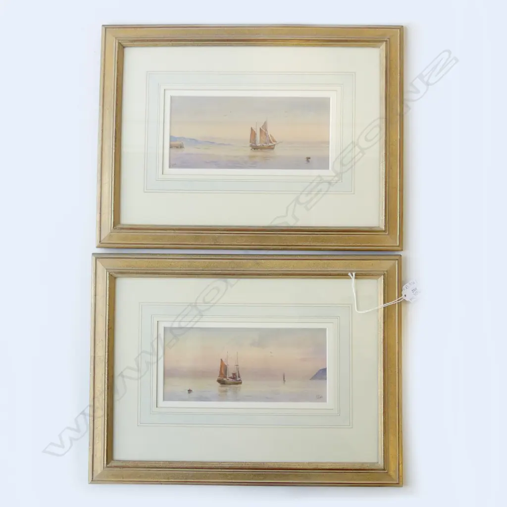 PR WCs BY G. J. WYLIE, HARBOUR SCENES, 1928 90x210mm Image 1++
