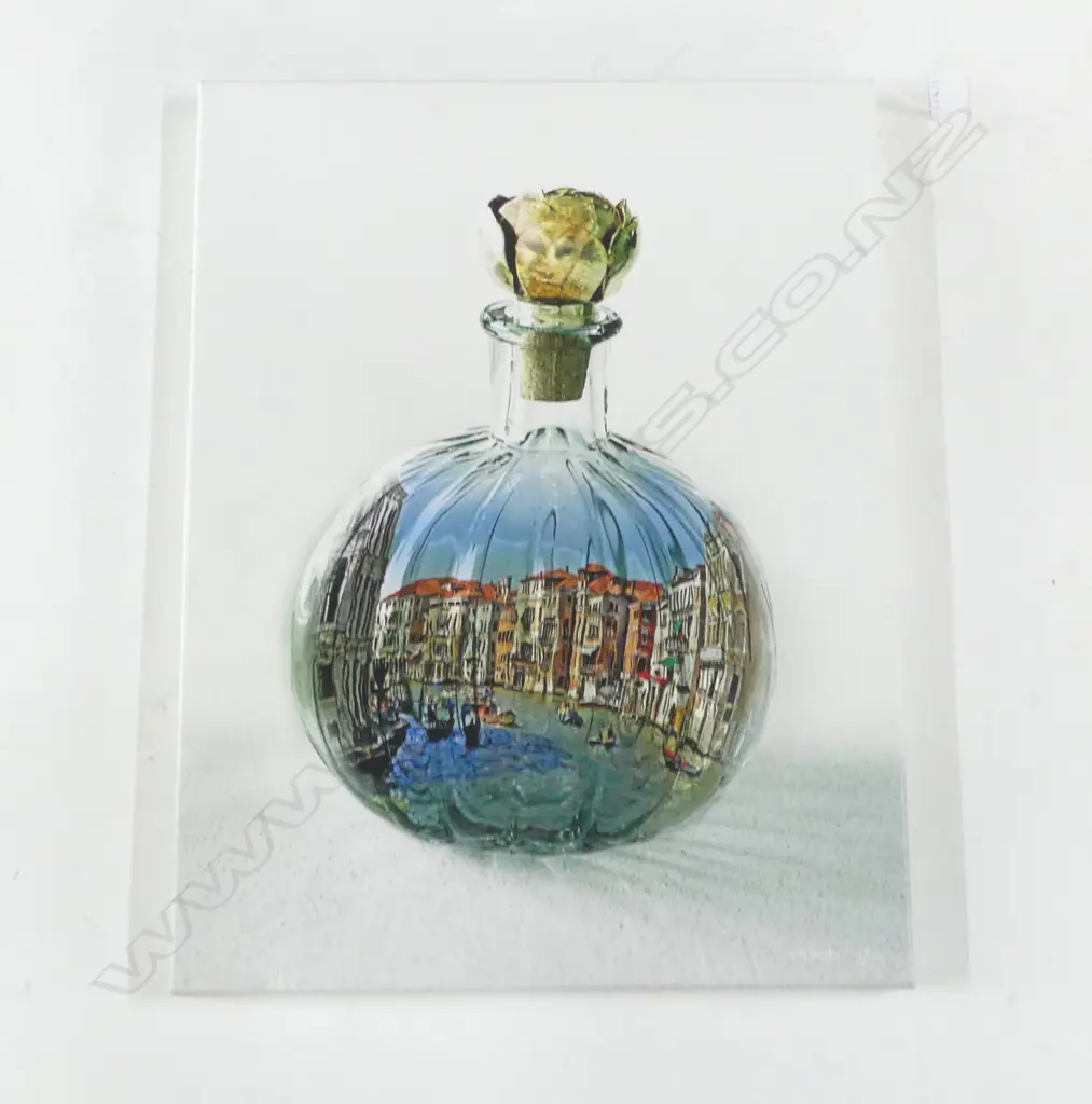 GILL BRODIE, 'BOTTLED' (GRAND CANAL VENICE), CANVAS PRINT 1/10 555x420mm Image 1++