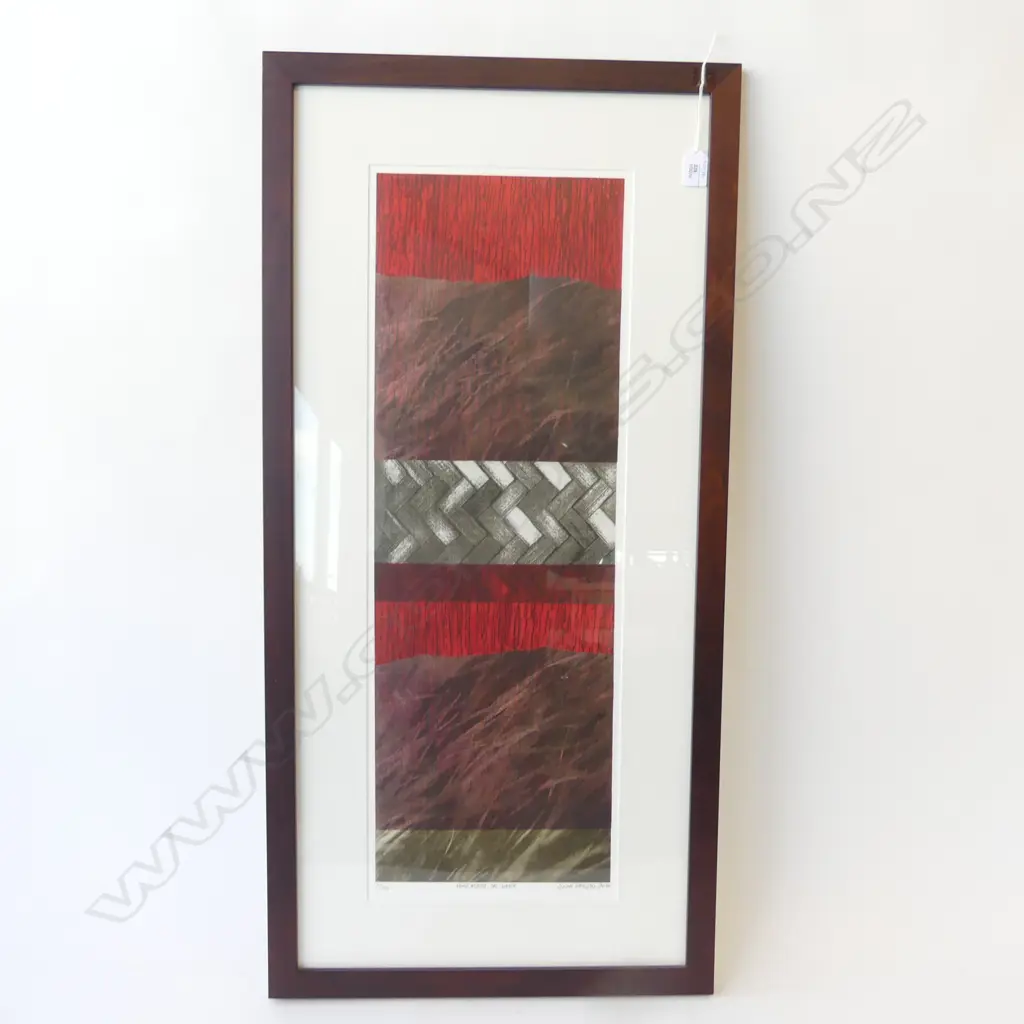 SIGNED NUMBERED PRINT WIND ACROSS THE WATER BY SUSAN HAYWOOD H960 W470MM Image 1++