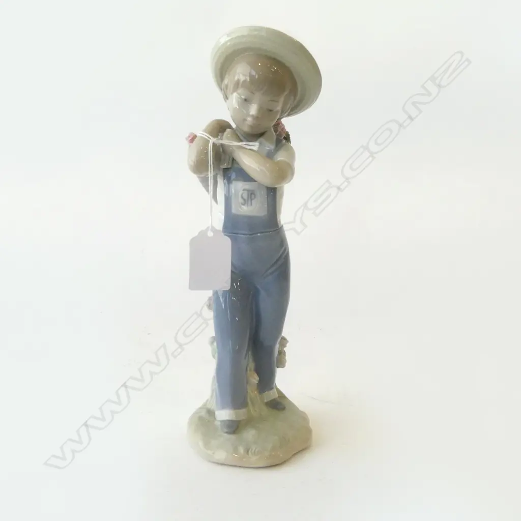 LLADRO #1286 'FLOWERS ON THE BACK' H.240mm Image 1++