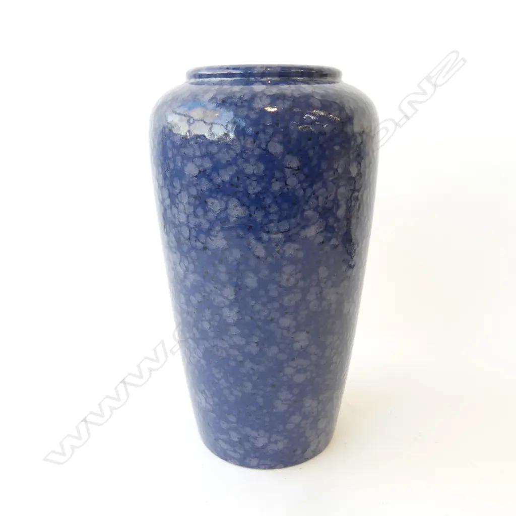 GERMAN RETRO MIDNIGHT BLUE  TALL VASE H300MM Image 1++