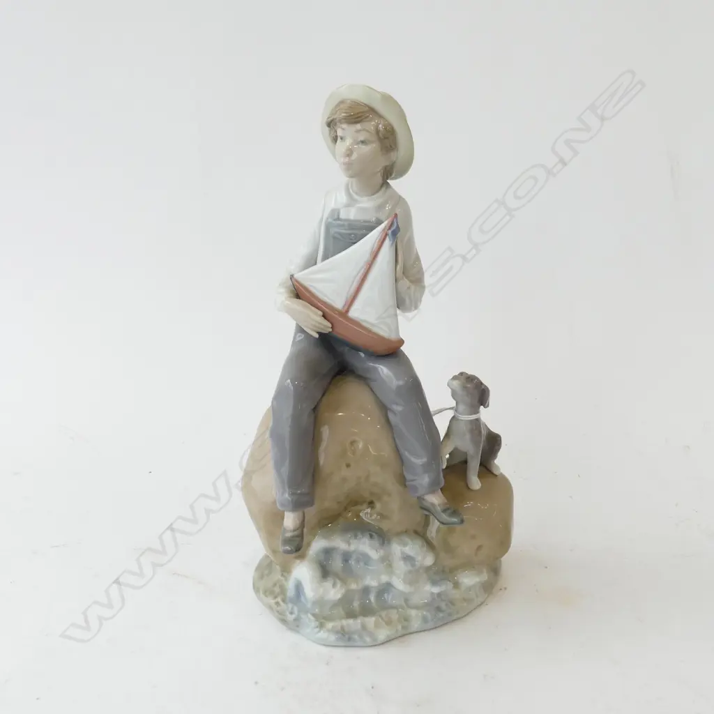 LLADRO #5166 'SEA FEVER' H.235mm Image 1++