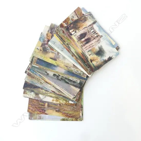 COLLECTION OF 52 ‘OILETTE’ POSTCARDS RAPHAEL TUCK & SONS