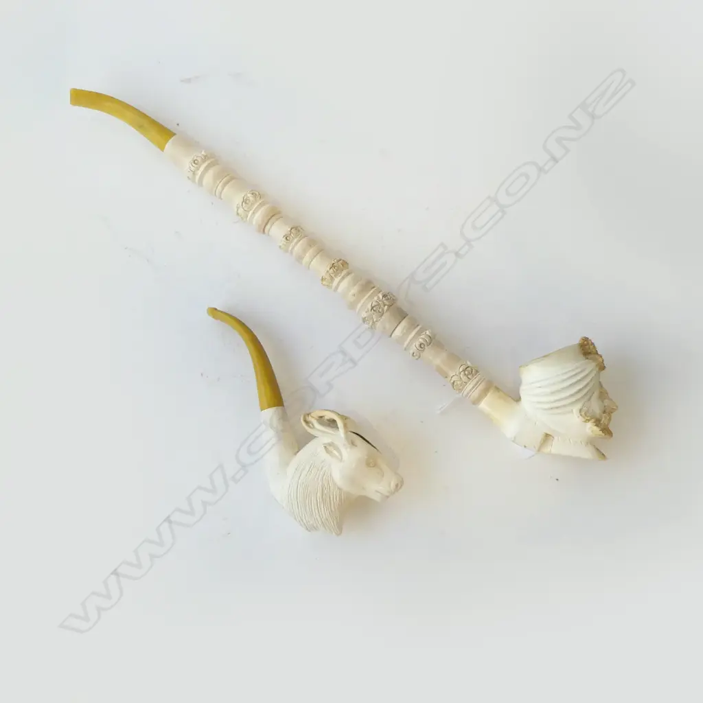 2 MEERSSCHAUAM PIPES L.425mm Image 1++