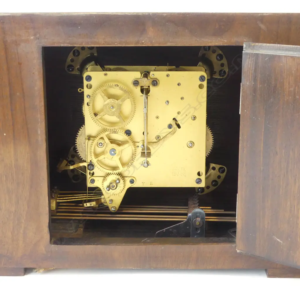 ART DECO KIENZLE MANTLE CLOCK H230 L390MM Image 1++