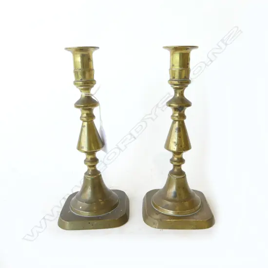 PR HEAVY BRASS CANDLESTICKS H.220mm