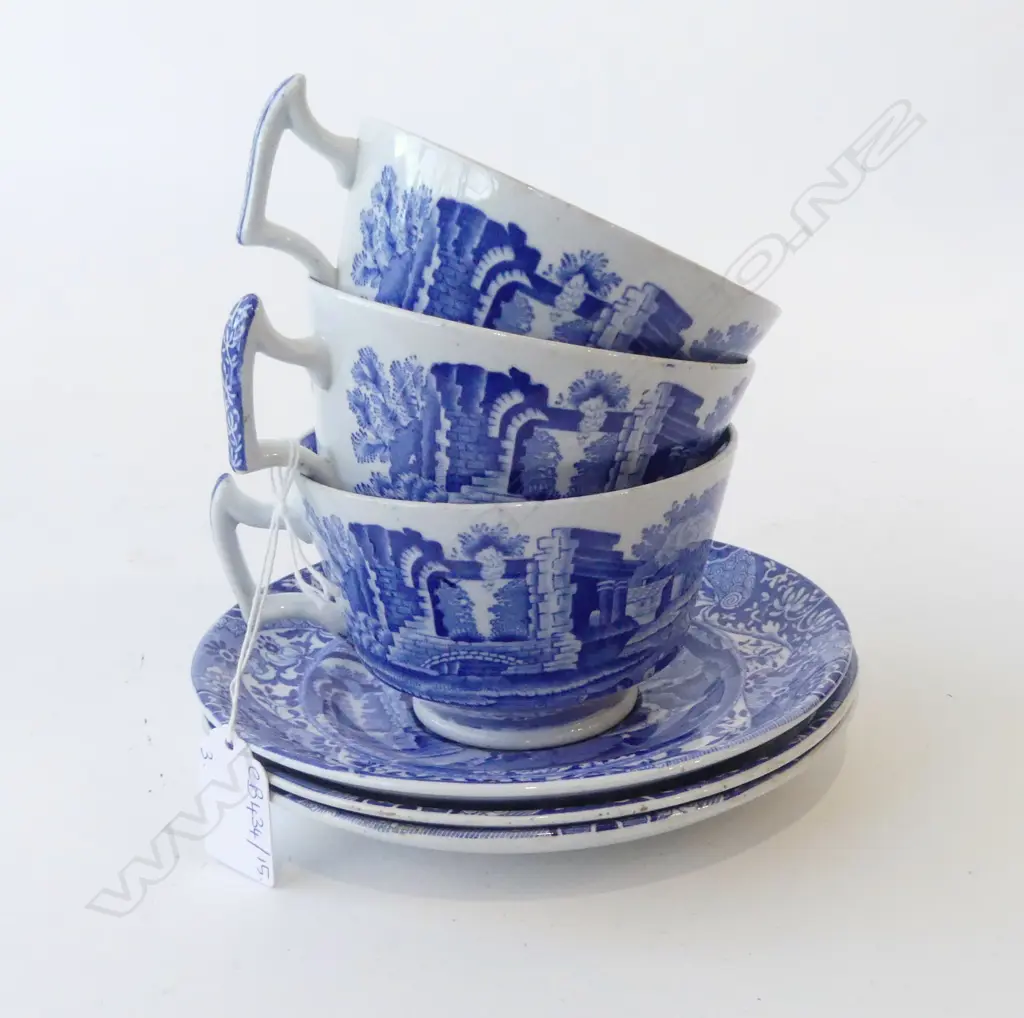 3 COPELAND SPODE ITALIAN PATTERN LG C/S Image 1++