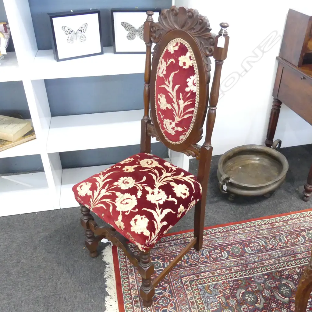 JACOBEAN STYLE HIGH BACK CHAIR Image 1++