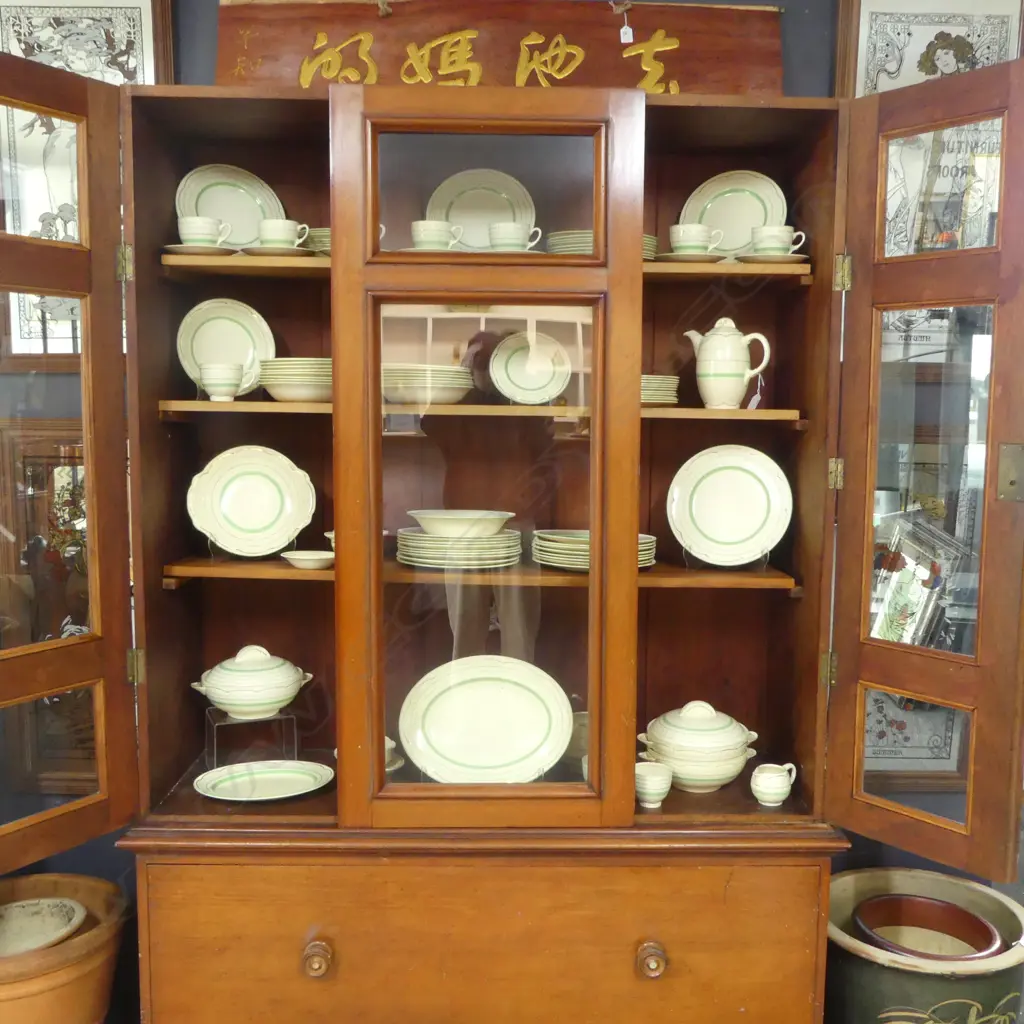 LG CLARICE CLIFF DECO DINNER SET Image 1++