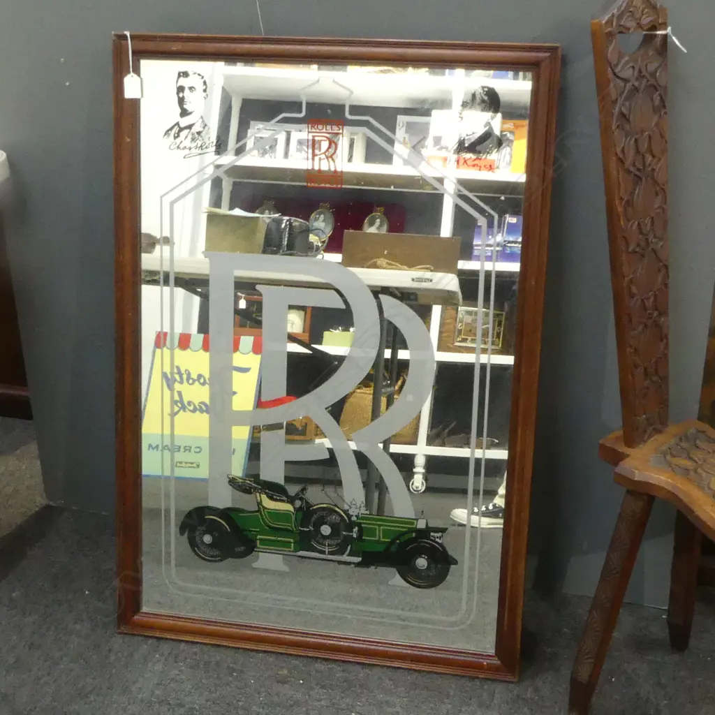 ROLLS ROYCE MIRROR 980x675mm Image 1++