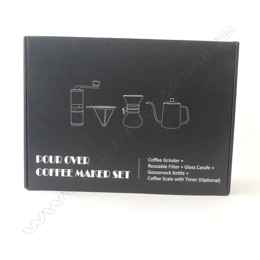 POUR OVER COFFEE MAKER SET, AS NEW IN BOX Image 1++