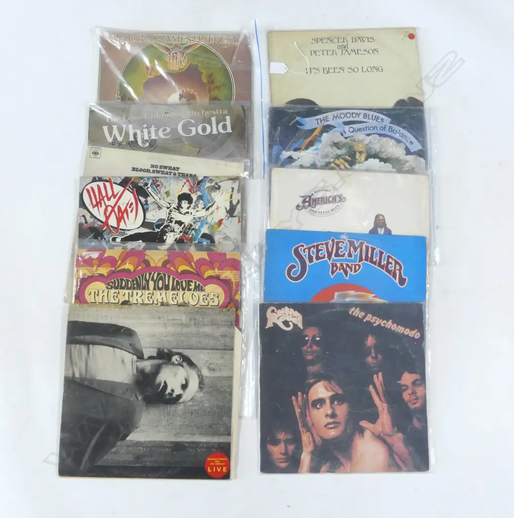 ASST. RECORDS THE TREMLOES/COCKNEY REBEL/SPENCER DAVIES/BARCLAY JAMES HARVEST ETC**RTV** Image 1++