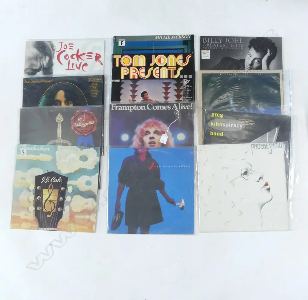 ASST. RECORDS FRAMPTON/ J COCKER/ GREG KIHN/JJ CALE ETC  **RTV** Image 1++