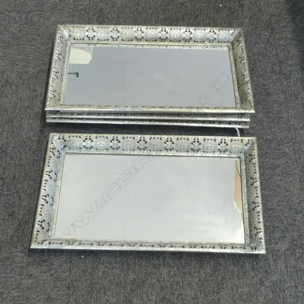 4 MIRRORED TRAYS 285x470mm each Image 1++