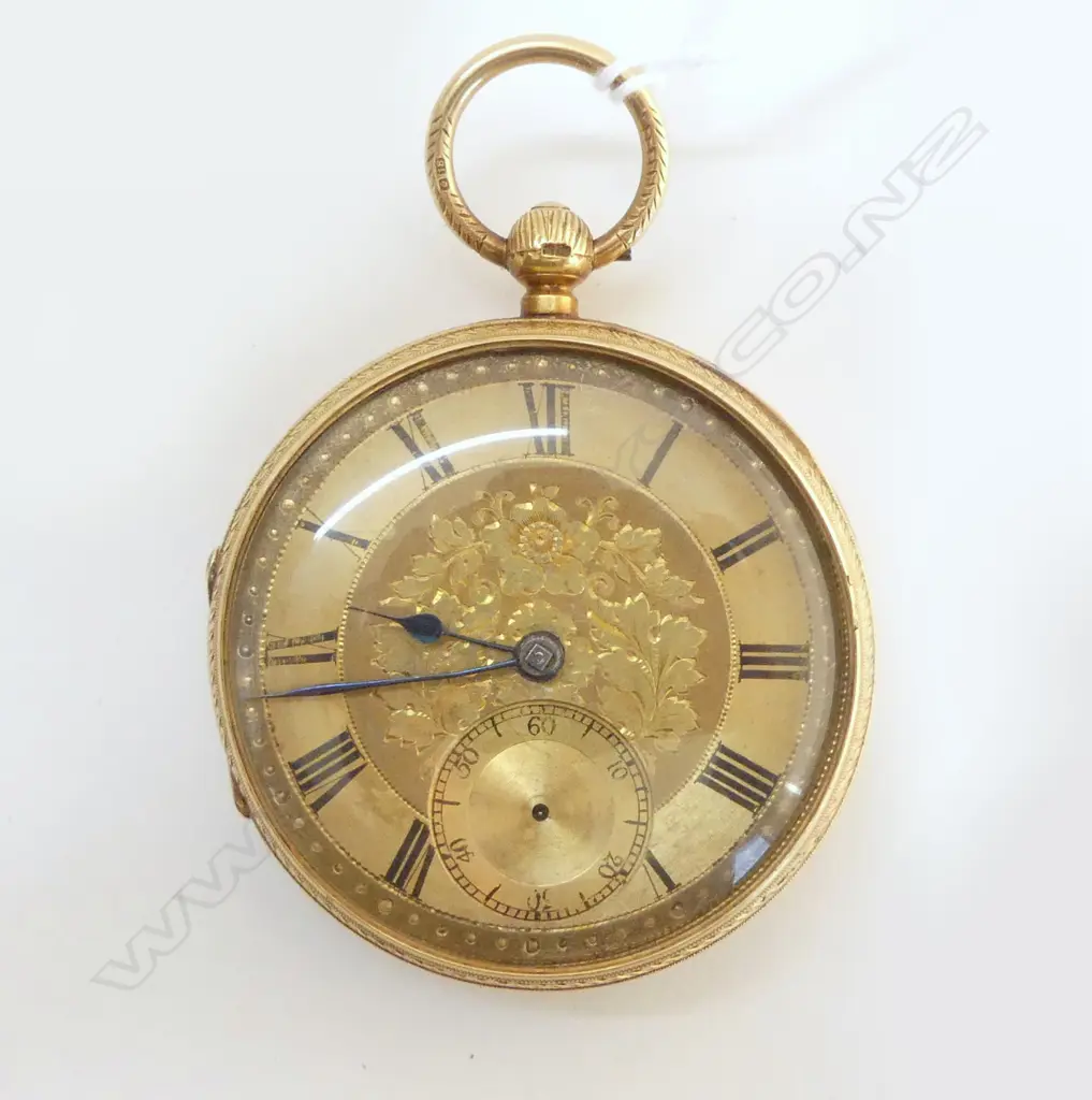 JOHN FORREST LONDON 18CT GOLD FUSEE HEAVY GENTS POCKET WATCH 139gms Image 1++