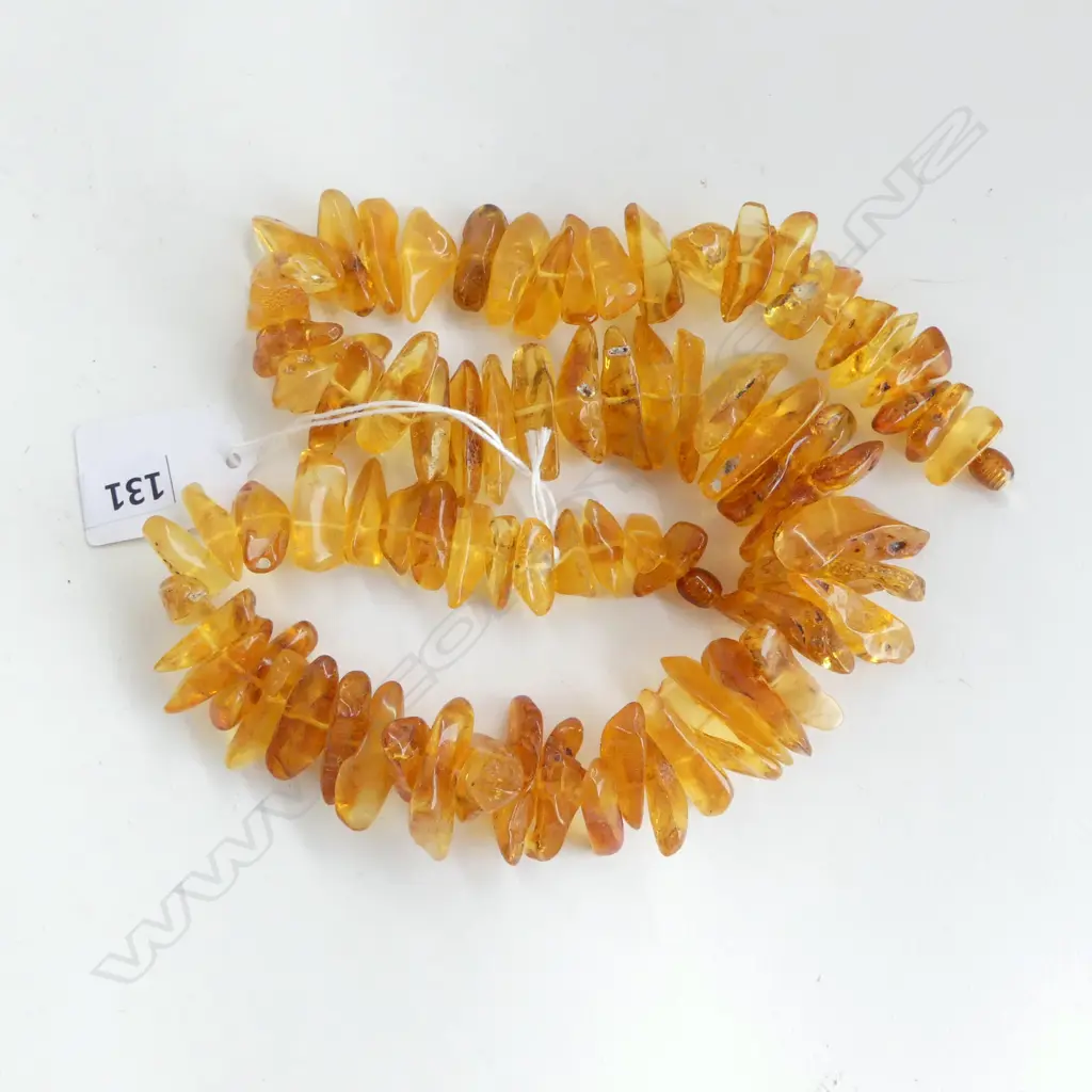 AMBER NECKLACE L.550mm Image 1++