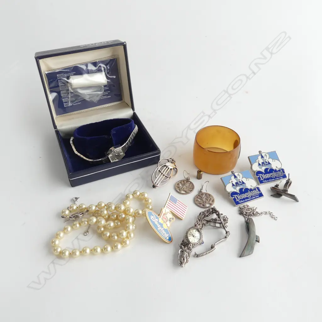 ASST. JEWELLERY INCL. STG, WATCHES ETC Image 1++