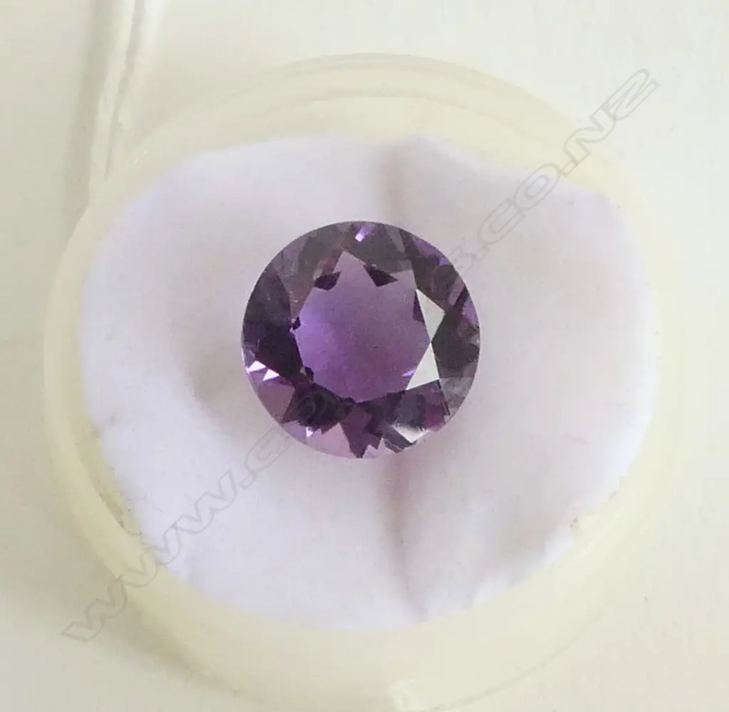4.55CT ROUND AMETHYST Image 1++