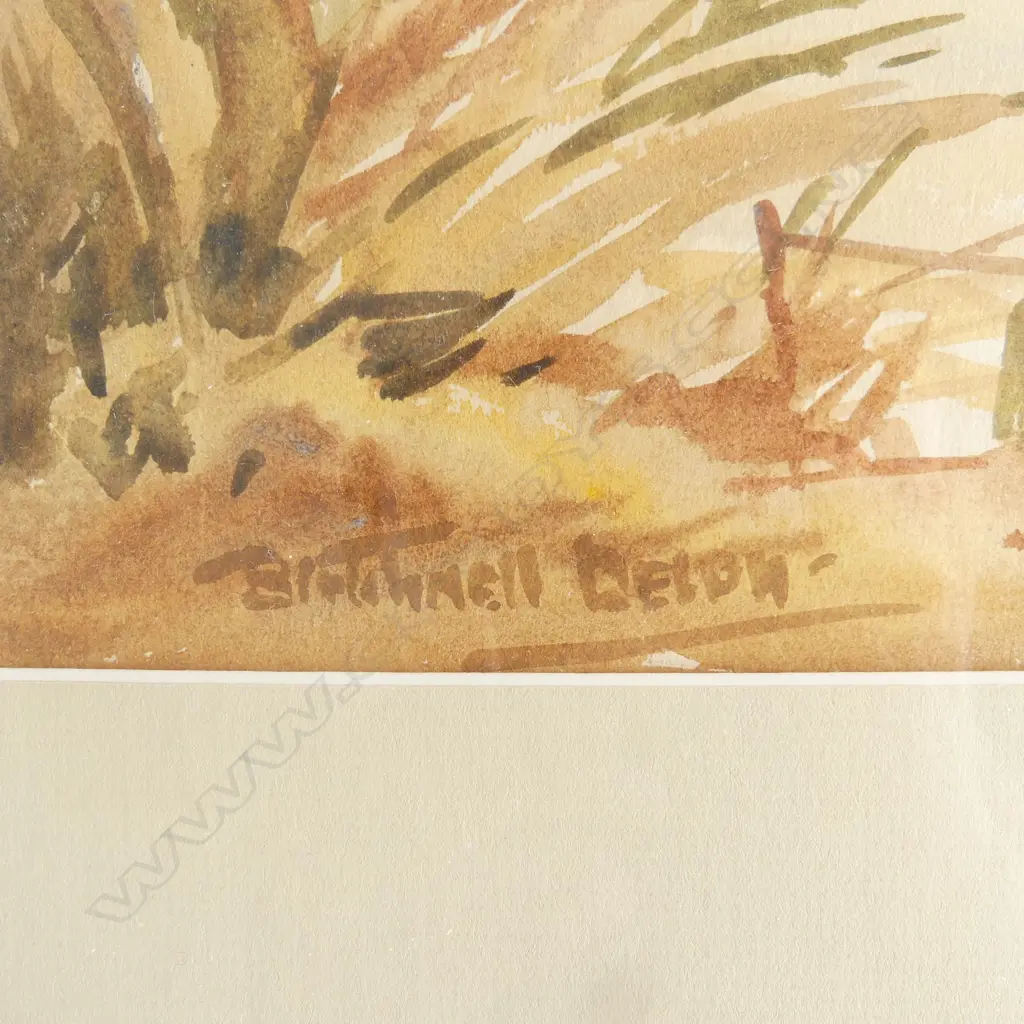 BIRTCHNELL DELPH (1901-1996) WHANGAREI, W/C. 360 x 530mm Image 1++