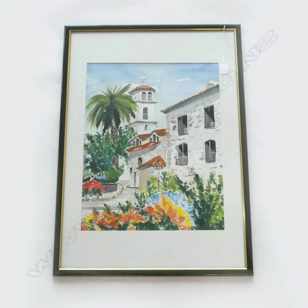SIGNED WC, SPANISH STYLE BUILDINGS 490x390mm Image 1++