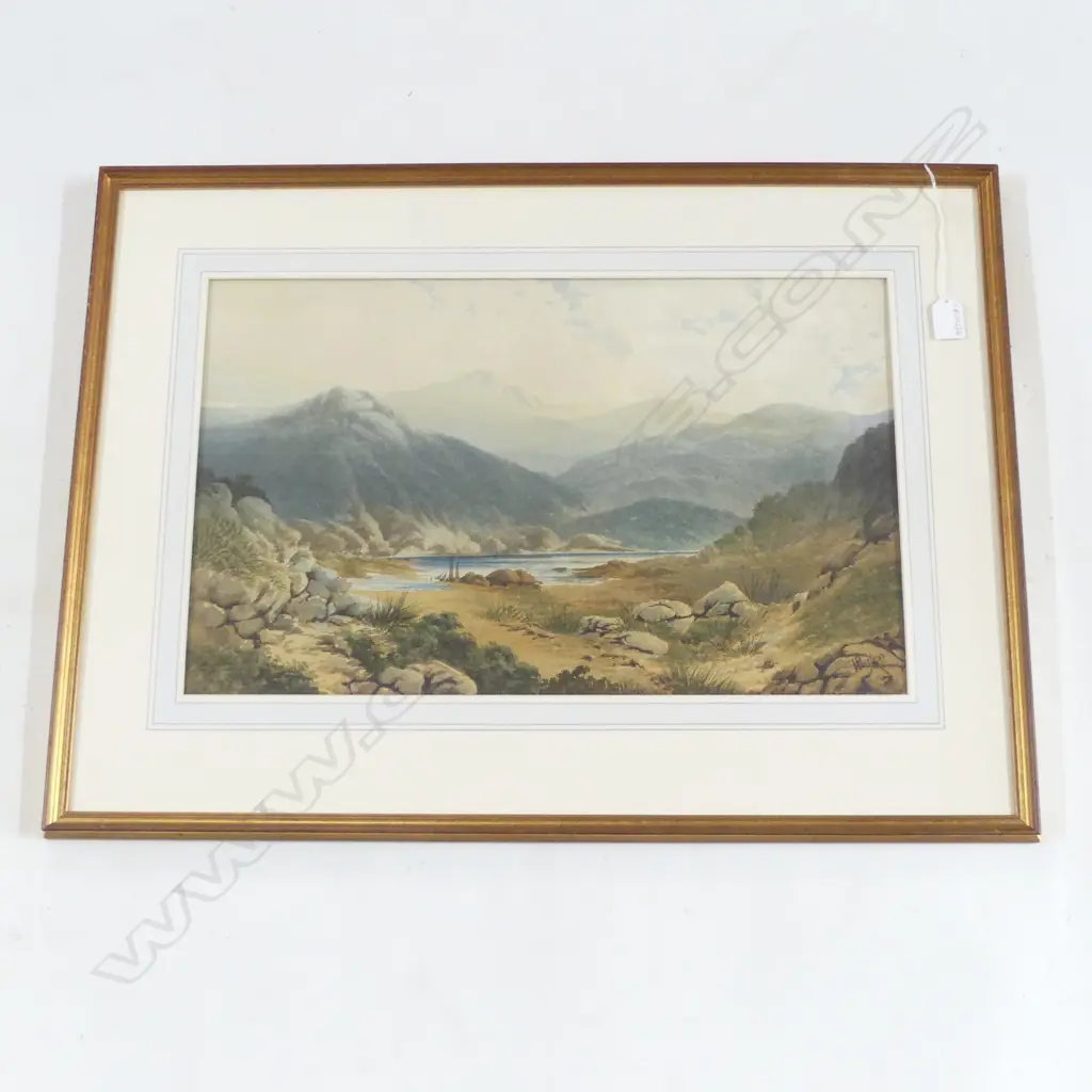 THOMAS PEERLESS (1858-1896), LANDSCAPE WC, 340x545mm Image 1++