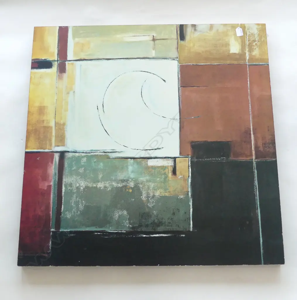Michael Franklin Taylor (Abstract artist) Australia, (1933-.) SERIGRAPH PRINT 'ASCENDING' 900 X 900mm Image 1++