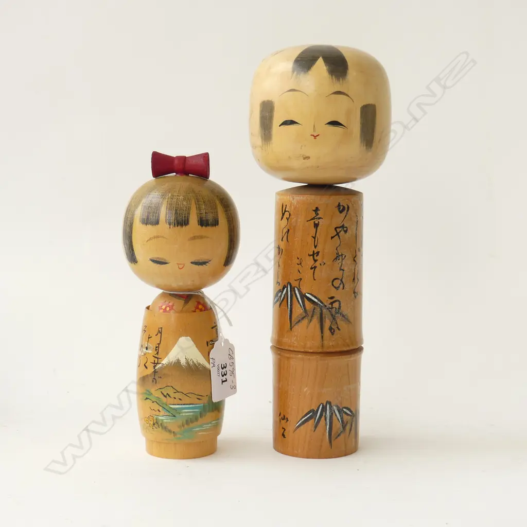 PR VINTAGE JAPANESE KOKESHI DOLLS Image 1++
