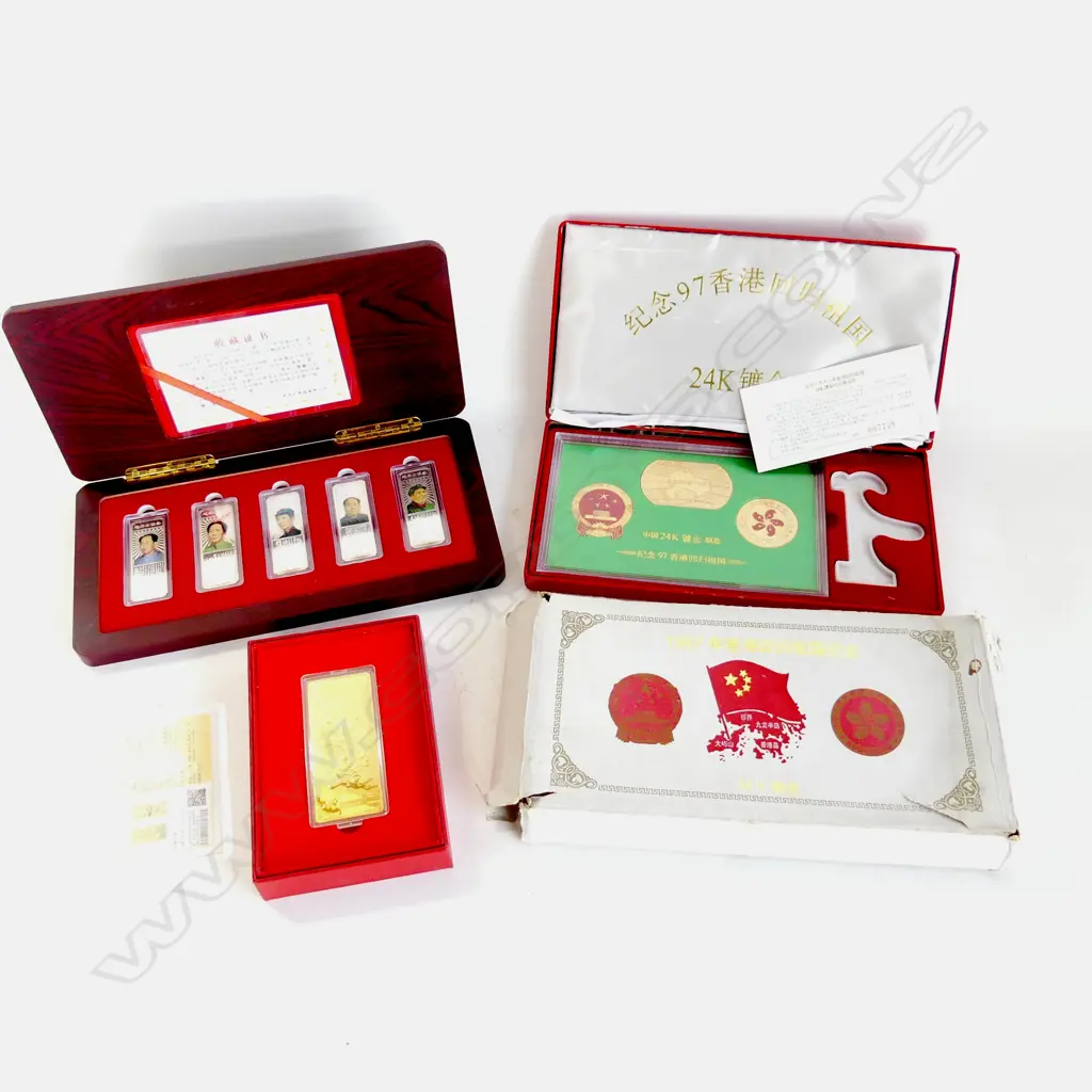 3 SETS CHINESE TOKENS W.290mm Image 1++