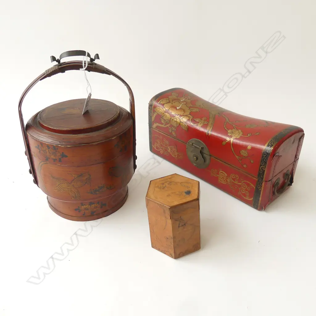 3 ORIENTAL CONTAINERS INCL. PILLOW BOX W.310mm Image 1++