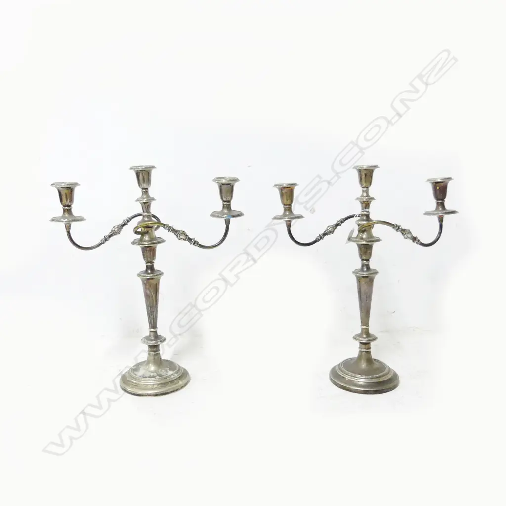 PR SILVER PLATE CANDELABRA H.450mm Image 1++