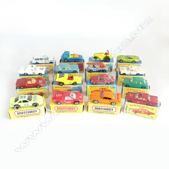 16 ASST. MATCHBOX CARS
