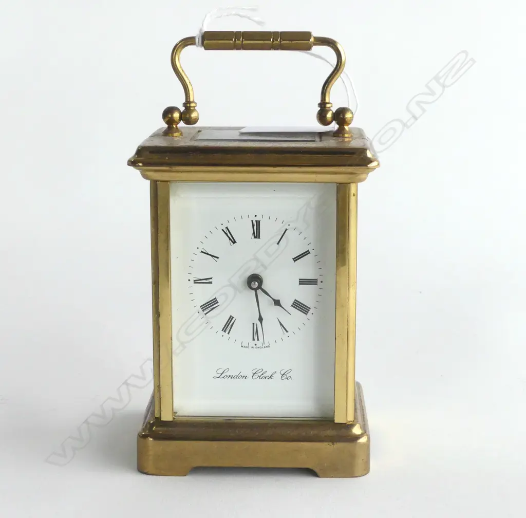LONDON CLOCK CO CARRAGE CLOCK NO KEY H110MM Image 1++