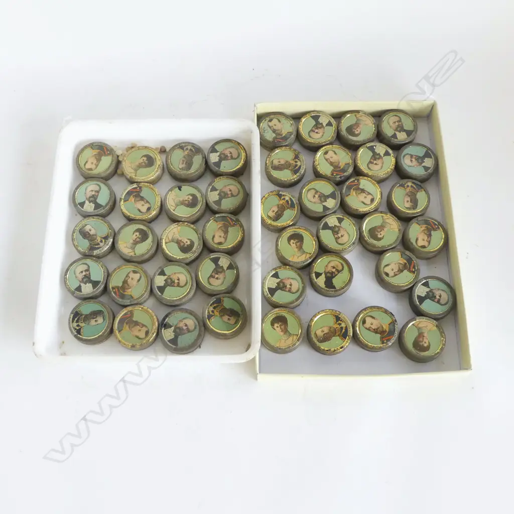 24 EARLY 1900s PASTILLES TINS Image 1++