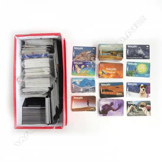 BOX TELECOM CARDS