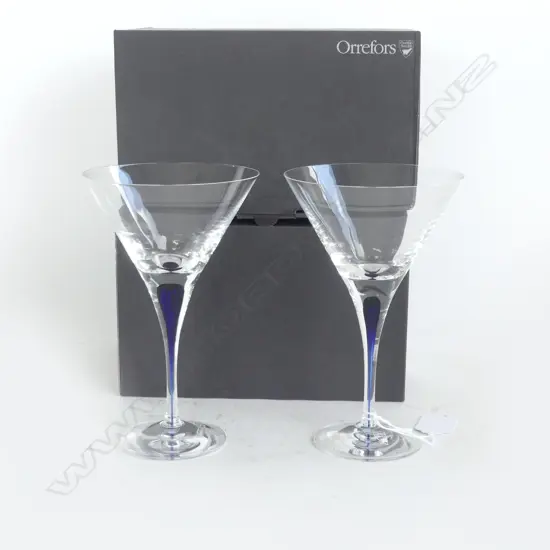 PR ORREFORS COCKTAIL GLASSES, H.170mm, BOXED