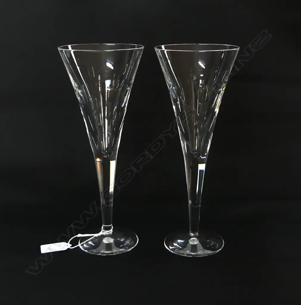 PR JOHN ROCHA WATERFORD  CHAMPAGNE FLUTES H.240mm Image 1++