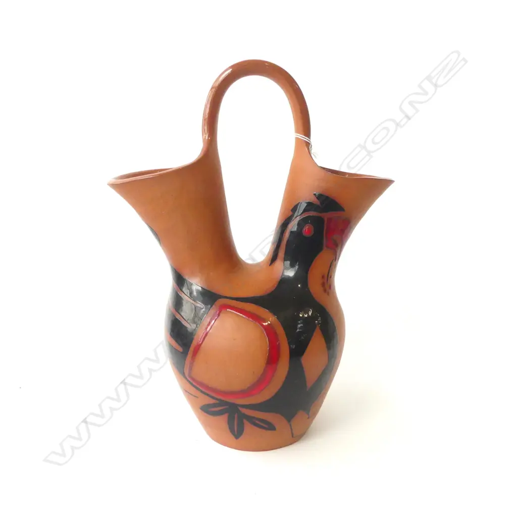 MID CENTURY POTTERY VASE H.350mm Image 1++
