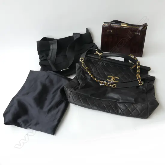 3 HANDBAGS (showing wear)