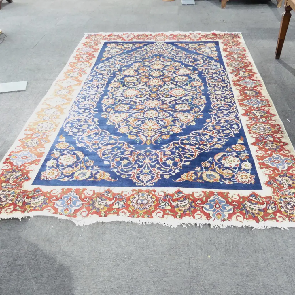 LG HAND KNOTTED WOOL PILE RUG 3400x2260mm Image 1++