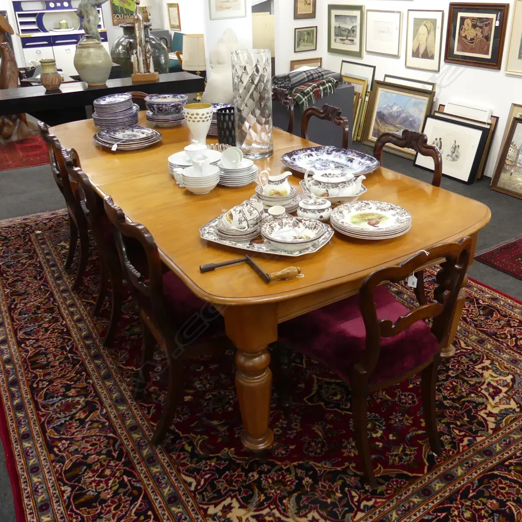 KAURI CRANK DINING TABLE W. 2 LEAVES 2630x1210mm Image 1++