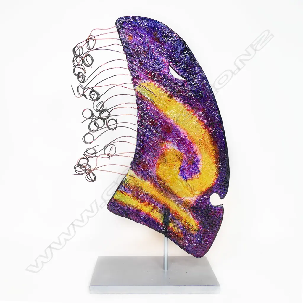 Phil Newbury art glass sculpture 'Astral Dreamer Series' Image 1++
