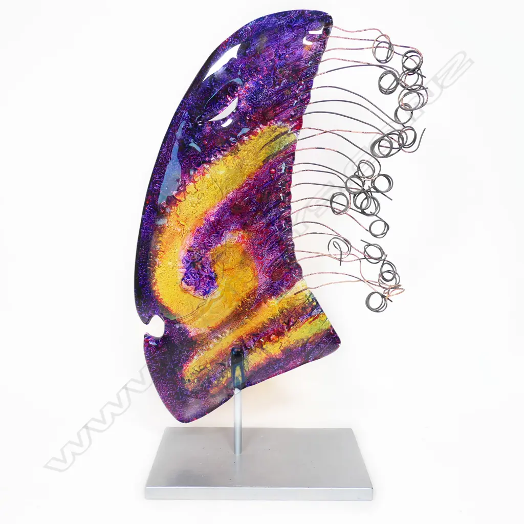 Phil Newbury art glass sculpture 'Astral Dreamer Series' Image 1++