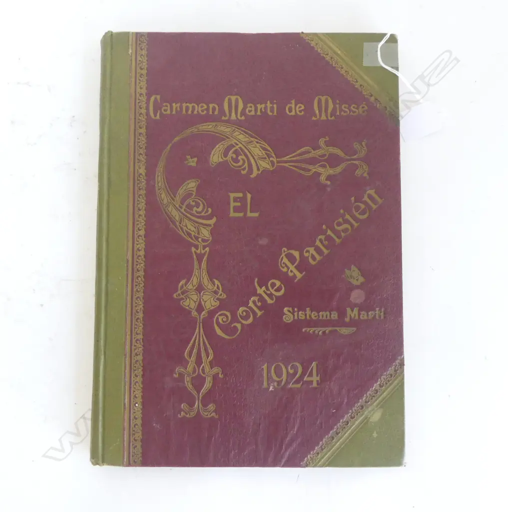ANTIQUE SPANISH DRESS PATTERN BOOK 'CARMEN MARTI DE MISSE, EL CORTE PARISIEN' BARCELONA 1923 Image 1++