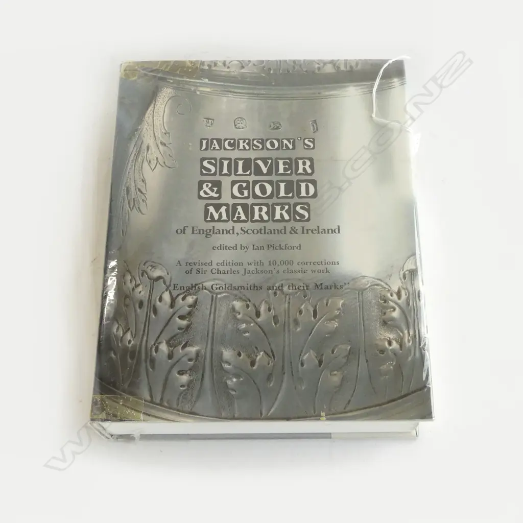 BOOK. JACKSON'S SILVER & GOLD MARKS 1989 edition. Edited by Ian Pickford Image 1++
