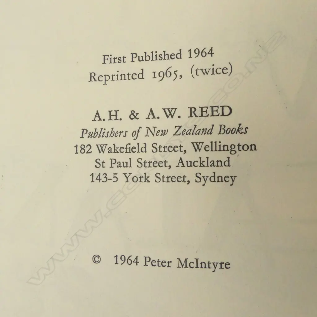 2 PETER MCINTYRE BOOKS; PACIFIC & NZ Image 1++